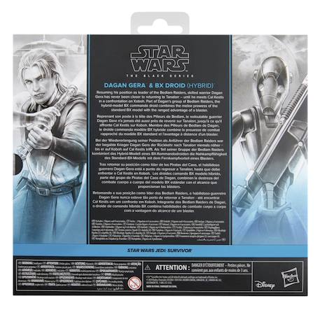 Duo figurines star wars dagan gera droïde bx Noir 3 - vertbaudet enfant 