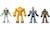 Coffret 4 figurines buzz l'éclair imaginext Bleu 3 - vertbaudet enfant 