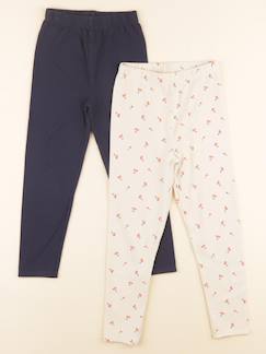 Seconde main-Fille-Pantalon-Lot de 2 leggings - 5 ans