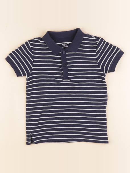 Polo - 4 ans Bleu 1 - vertbaudet enfant 