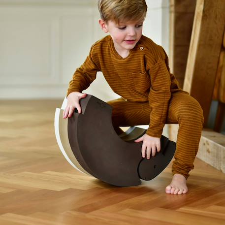 Jeu de motricité en mousse enfant Eléphant M Marron 4 - vertbaudet enfant 