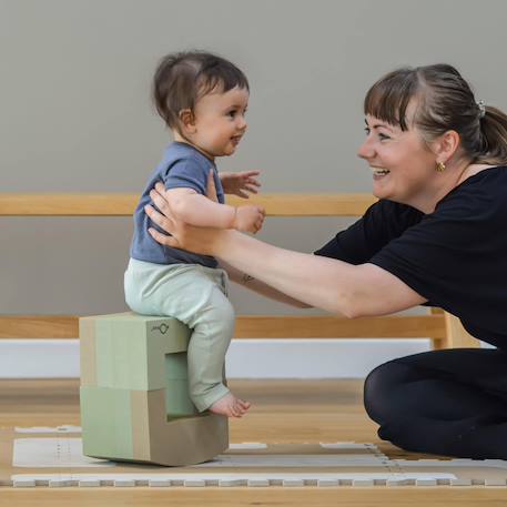Jeu de motricité en mousse enfant Town House Living Vert 2 - vertbaudet enfant 
