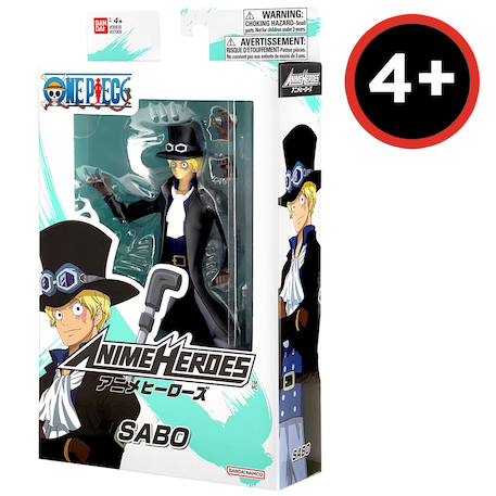Figurine articulée enfant one piece sabo Noir - sabo 6 - vertbaudet enfant 