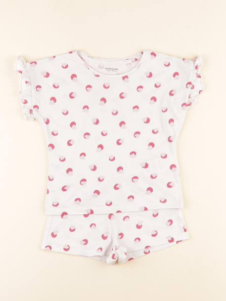 Pyjama coton - 4 ans Rose 1 - vertbaudet enfant 
