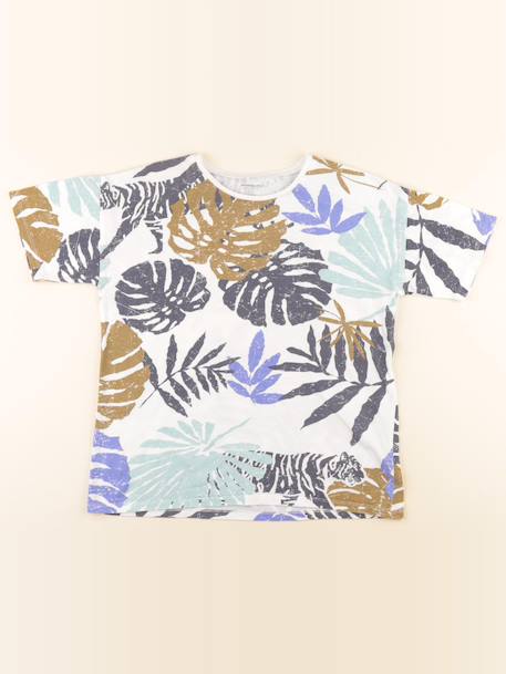 Tee-shirt - 12 ans Bleu 1 - vertbaudet enfant 