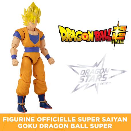 Figurine articulée dragon ball saiyan goku Goku super saiyan 2 - vertbaudet enfant 