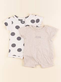 Seconde main-Lot de 2 pyjamas coton - 1 mois