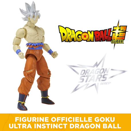 Figurine dragon ball goku ultra instinct Orange - goku ultra instinct 2 - vertbaudet enfant 