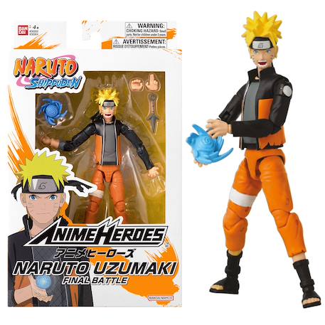 Figurine articulée enfant naruto final battle Orange - naruto uzumaki (final battle) 1 - vertbaudet enfant 