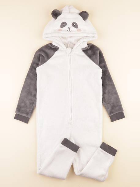 Sur-pyjama - 6 ans Blanc, gris 1 - vertbaudet enfant 