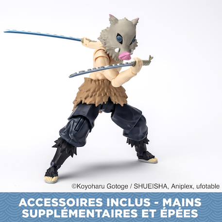 Figurine enfant demon slayer inosuke bandai Inosuke 3 - vertbaudet enfant 