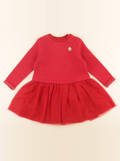 Robe - 3 ans Rouge 1 - vertbaudet enfant 