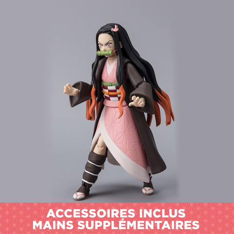 Figurine articulée enfant demon slayer nezuko Rose - nezuko 3 - vertbaudet enfant 