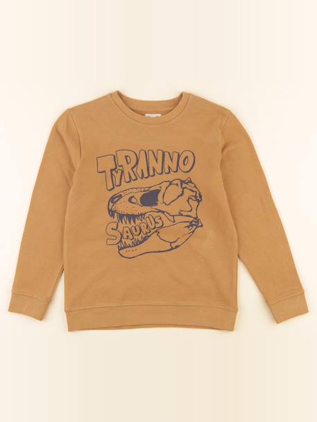 Sweat - 10 ans Marron 1 - vertbaudet enfant 