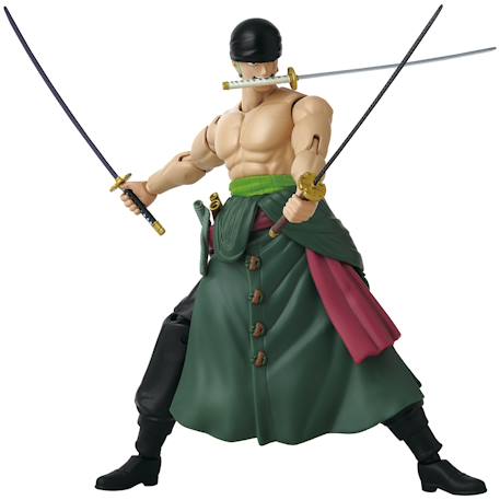 Figurine articulée enfant one piece zoro Vert - zoro 3 épées 1 - vertbaudet enfant 