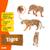 Figurine du tigre du bengale mâle schleich Gris 1 - vertbaudet enfant 