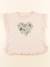 Tee-shirt - 8 ans Rose, or 1 - vertbaudet enfant 