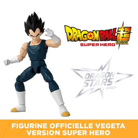 Figurine articulée dragon ball super vegeta Bleu - vegeta (dragon ball super super hero) 3 - vertbaudet enfant 