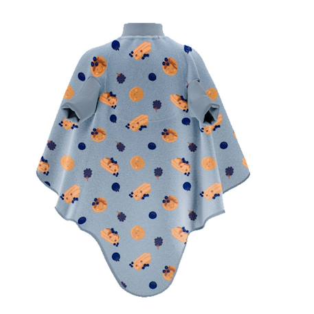 Bavoir boo évolutif 6 mois - 4 ans blueberry pancake Marron 1 - vertbaudet enfant 
