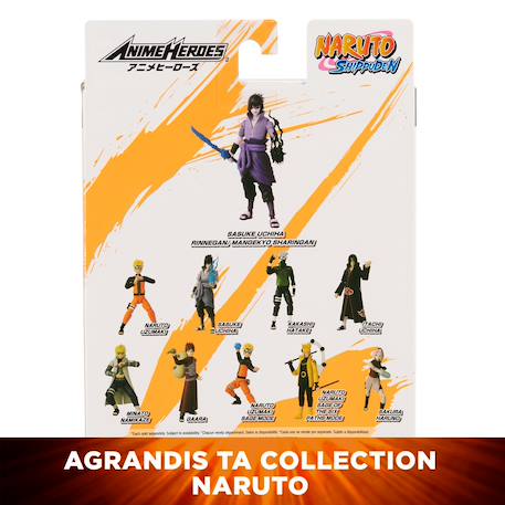 Figurine articulée naruto shippuden sasuke Violet - sasuke rinnegan 6 - vertbaudet enfant 