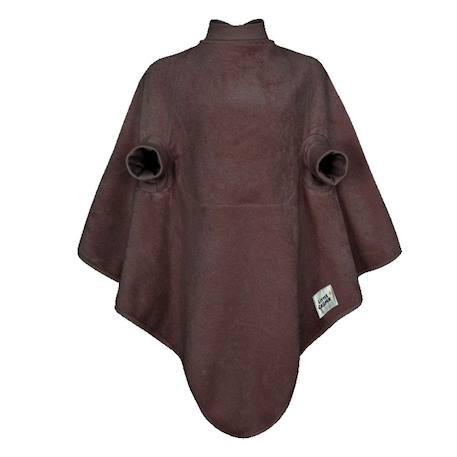 Bavoir boo évolutif 6 mois - 4 ans cocoa powder Marron 1 - vertbaudet enfant 