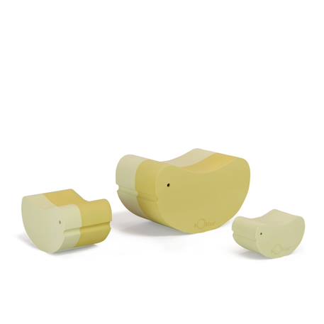 Jeu de motricité en mousse enfant Canetons Jaune 1 - vertbaudet enfant 