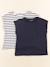 Lot de 2 tee-shirts - 5 ans Bleu 1 - vertbaudet enfant 