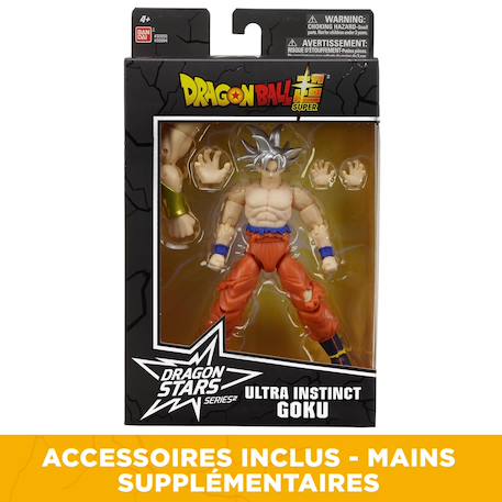 Figurine dragon ball goku ultra instinct Orange - goku ultra instinct 3 - vertbaudet enfant 