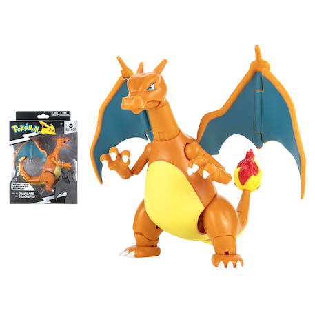 Figurine enfant pokémon dracaufeu avec socle Orange - aléatoire 1 - vertbaudet enfant 