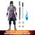 Figurine articulée naruto shippuden sasuke Gris - sasuke 5 - vertbaudet enfant 