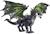 Grande figurine dragon rakor donjons dragons Noir 1 - vertbaudet enfant 