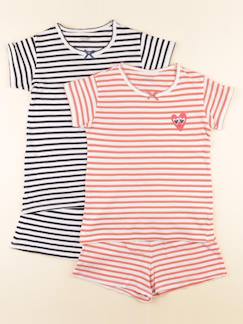 Seconde main-Fille-Pyjama, surpyjama, dors-bien-Lot de 2 pyjamas coton - 10 ans