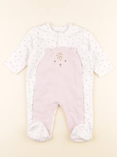 Seconde main-Fille-Pyjama, surpyjama, dors-bien-Pyjama coton - 9 mois