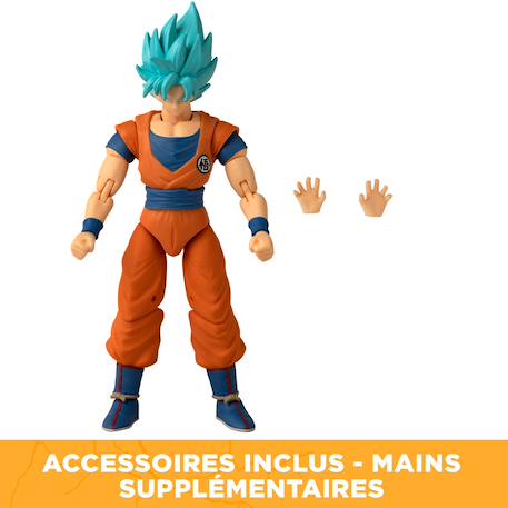 Figurine articulée dragon ball blue goku Blue goku 5 - vertbaudet enfant 