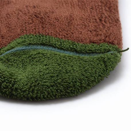 Chaussettes sans couture unies Marron 2 - vertbaudet enfant 