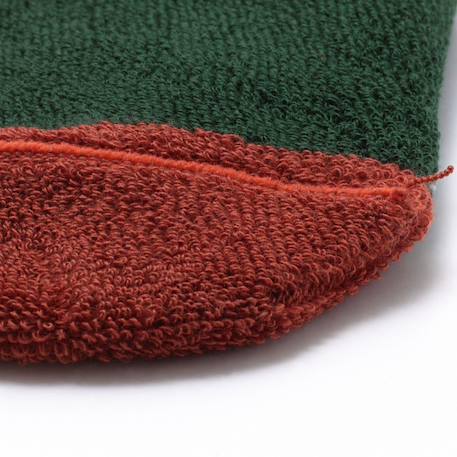 Chaussettes sans couture unies Vert 2 - vertbaudet enfant 