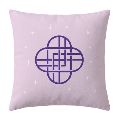 Coussin imprimé, kpop demon hunters golden Violet 2 - vertbaudet enfant 