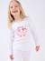 T-shirts thermolactyl sérigraphiés Blanc+Blanc pure+Blanc rose 10 - vertbaudet enfant 