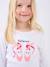 T-shirts thermolactyl sérigraphiés Blanc+Blanc pure+Blanc rose 9 - vertbaudet enfant 