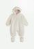 Combi pilote avec chaussons amovibles edoni Ecru 1 - vertbaudet enfant 