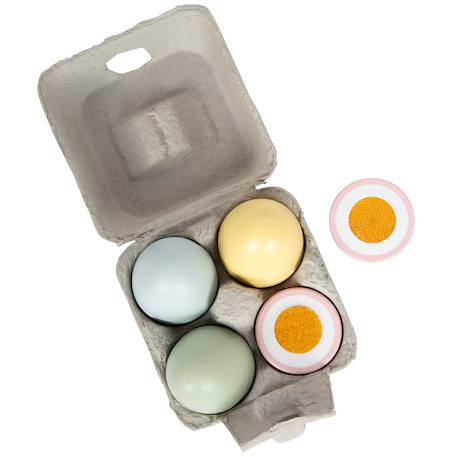 Œufs de pâques en bois Gris 3 - vertbaudet enfant 