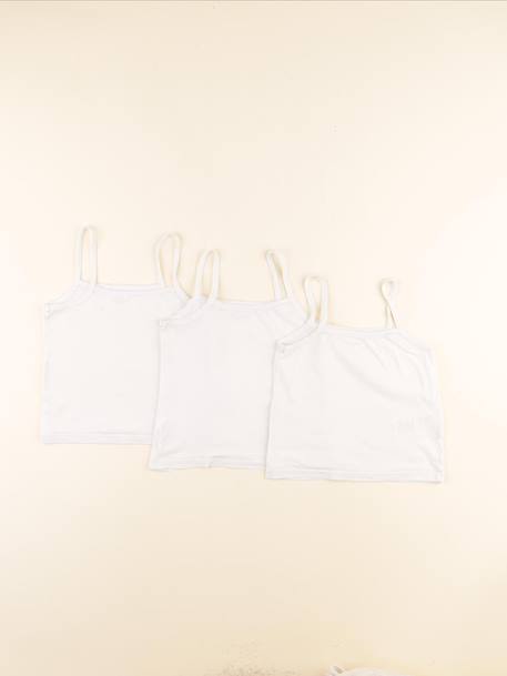 Lot de 3 maillots de corps - 3 ans Blanc 1 - vertbaudet enfant 