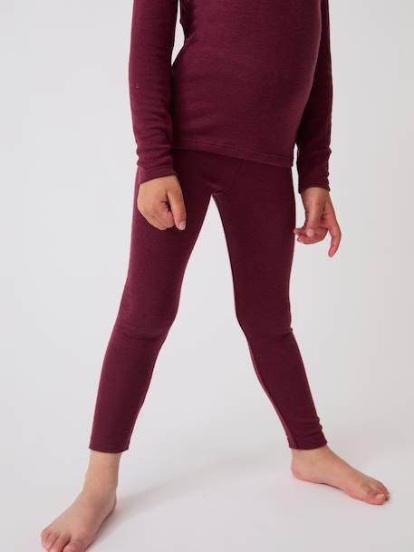 Caleçon fine côte thermolactyl sensitive Gris+Jaune pâle 4 - vertbaudet enfant 