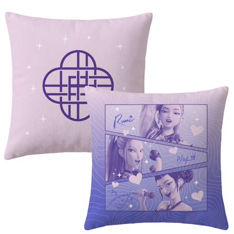 Coussin imprimé, kpop demon hunters golden Violet 3 - vertbaudet enfant 