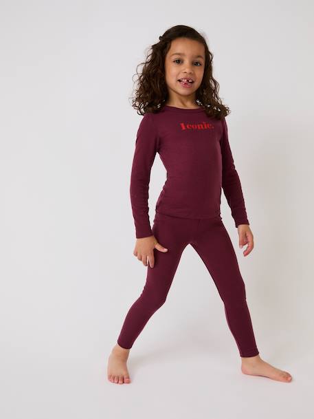 Caleçon fine côte thermolactyl sensitive Gris+Jaune pâle 1 - vertbaudet enfant 