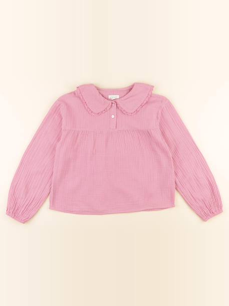 Blouse - 8 ans Rose 1 - vertbaudet enfant 