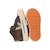 Baskets garçon montantes à scratch Camel+Marine+Marron 16 - vertbaudet enfant 