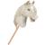 Cheval bâton d’équitation avec tête en peluche, accessoires et bâton en bois démontable Gris+Marron+Noir 3 - vertbaudet enfant 