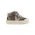 Baskets fille montantes à scratch Marron 1 - vertbaudet enfant 