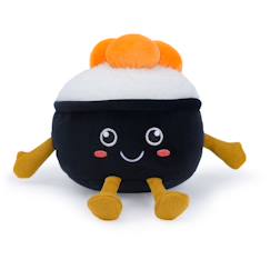 Peluche enfant aliments sushi au crabe rouge - 20 cm - vertbaudet enfant